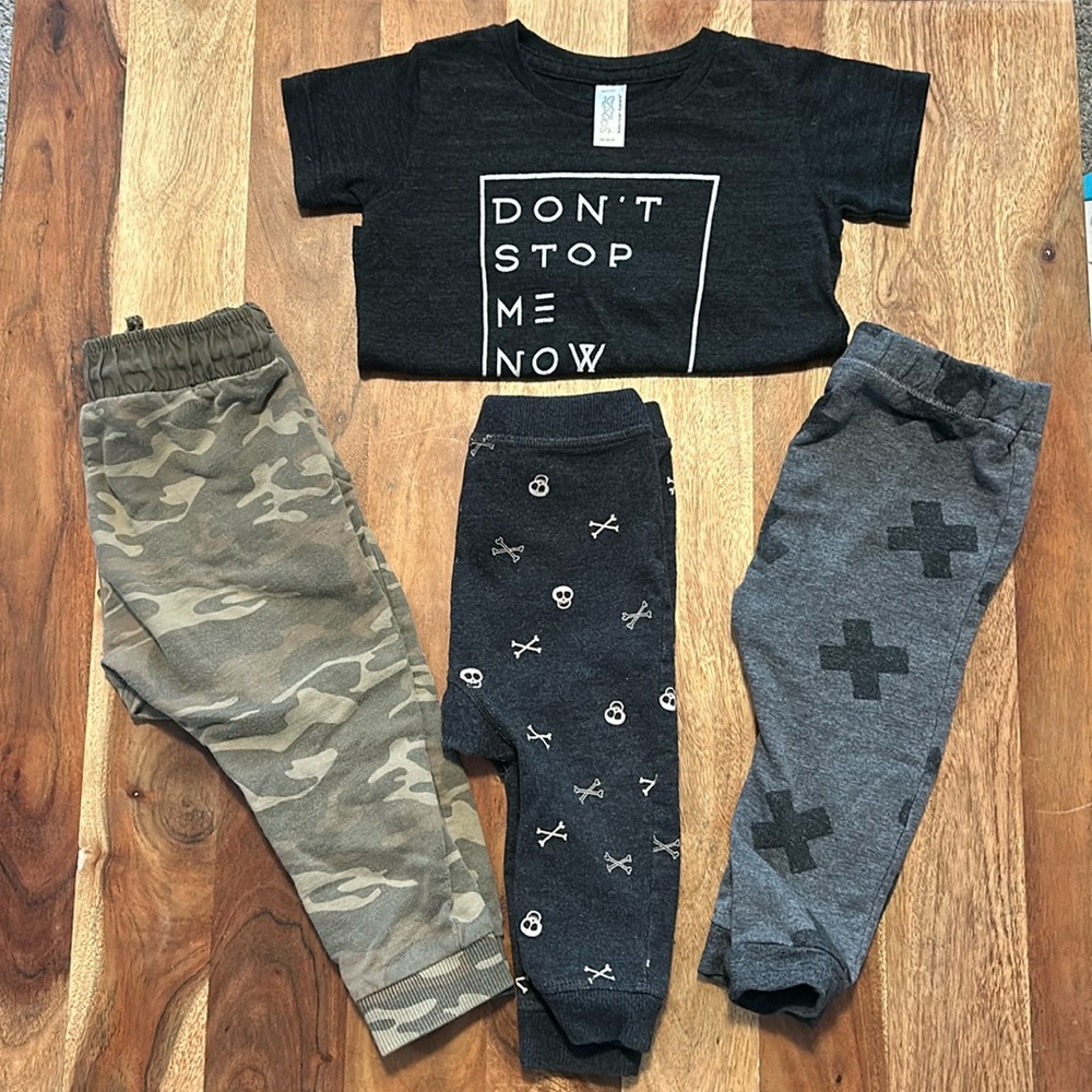 Zara baby leggings and American apparel lot